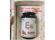 VITAMIN E ĐỎ 400 DANIPHARM lọ 30 viên