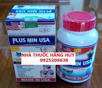 Bổ khớp Plus Min USA mỹ lọ 60 viên
