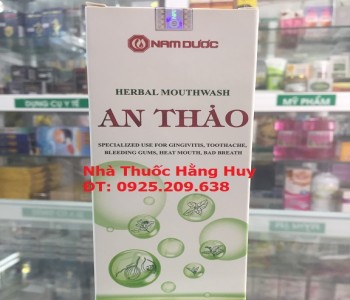 NƯỚC SÚC MIỆNG AN THẢO- SẢN PHẨM CẢI THIỆN TÌNH TRẠNG VIÊM LỢI, HÔI MIỆNG, sâu răng...