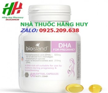 BIOISLAND DHA Úc lọ 60 viên - Nhà Thuốc