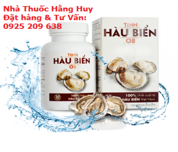 Tinh chất Hàu Biển OB lọ 30 viên