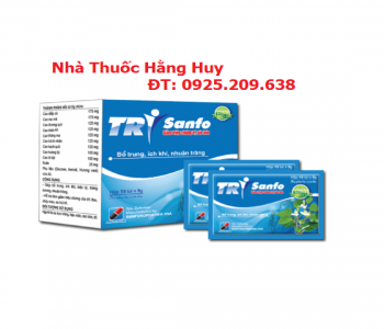 Cốm giấp cá TRI SANFO 15 GÓI hết táo bón