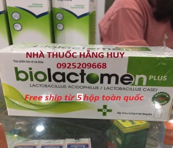BIOLACTOMEN PLUS Men đông khô hộp 10 lọ