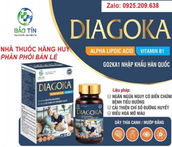 DIAGOKA 30 viên Hỗ trợ Tiểu Đường - NHÀ THUỐC HẰNG HUY