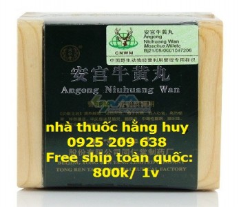 An Cung hộp gỗ xanh 1 viên loại chuẩn