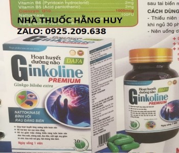 Ginkoline Premium 30 viên Chính Hãng